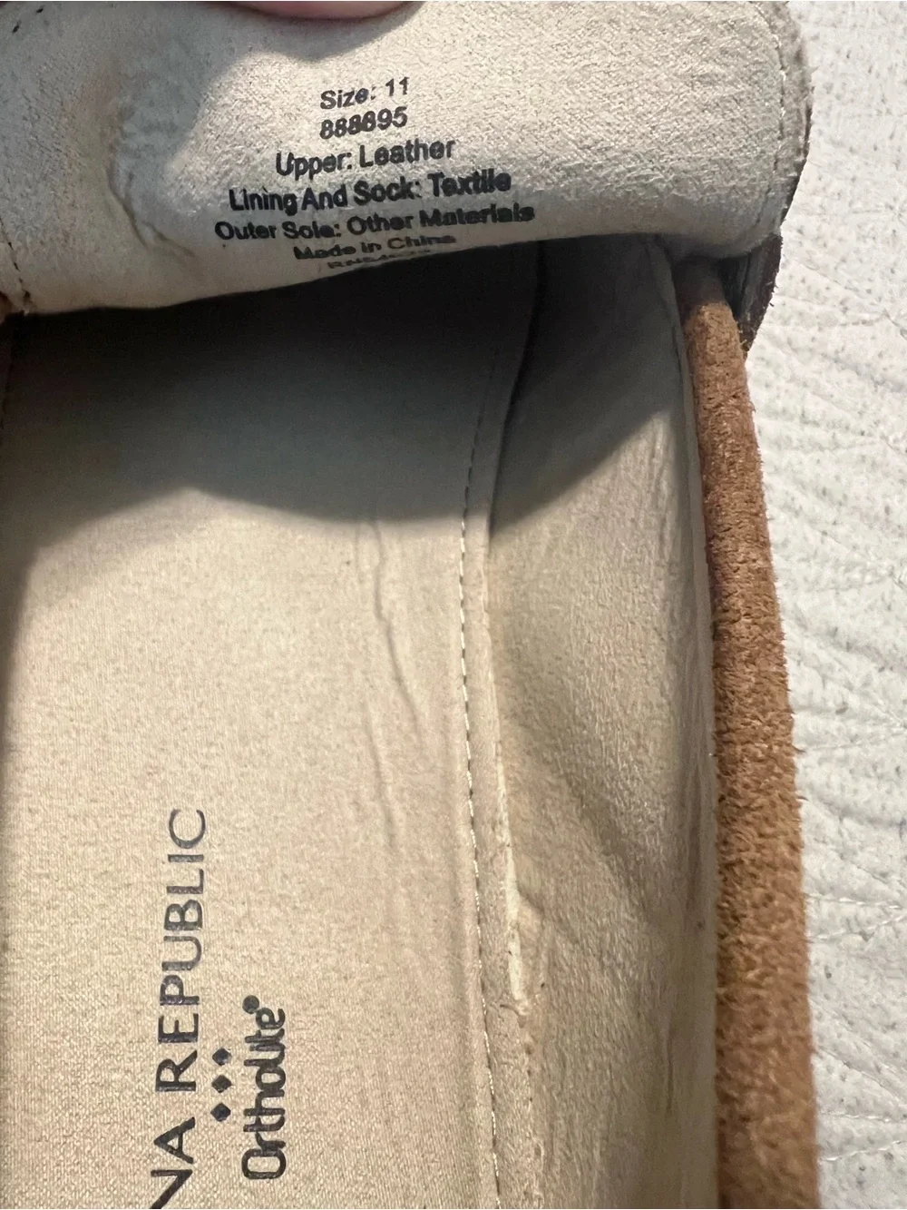 Banana Republic Factory Brown Suede Penny Loafers
